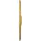 Ekena Millwork Pearl Ceiling Medallion (Fits Canopies up to 1 7/8"), 26 1/4"OD x 1 1/2"P, Iridescent Gold CM26PEIGS - alternate 3